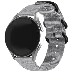 Bracelet nylon avec boucle Amazfit Bip U (Pro) (gris)
