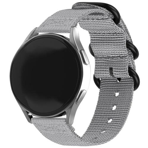 Bracelet nylon avec boucle Withings Steel HR Sport (gris)