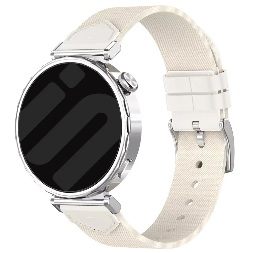 Bracelet nylon hybride Zenwatch Venice Pro (lumière stellaire)