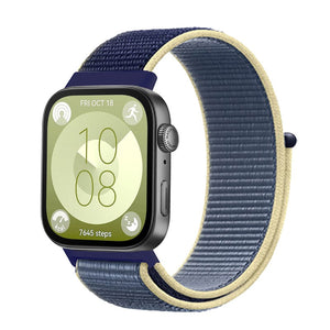 Bracelet nylon Huawei Watch 3 (Pro) (bleu océan)