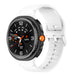 Bracelet silicone Samsung Galaxy Watch 8 Classic (blanc)