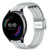 Bracelet acier inoxydable OnePlus Watch (argent)