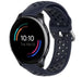Bracelet silicone avec trous OnePlus Watch (bleu foncé)
