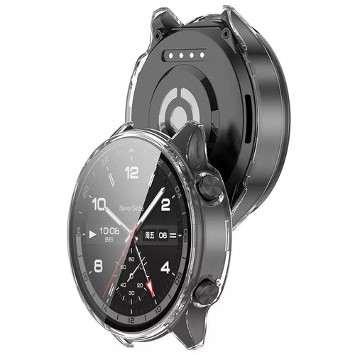 Coque rigide avec verre OnePlus Watch 2R (transparent)