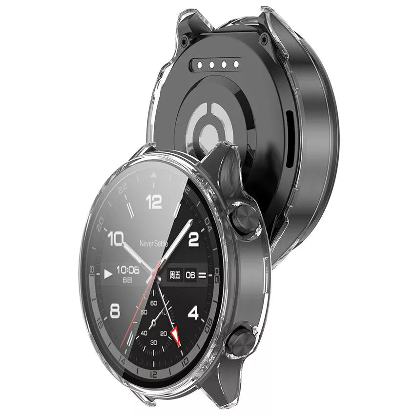 Coque rigide avec verre OnePlus Watch 2R (transparent)