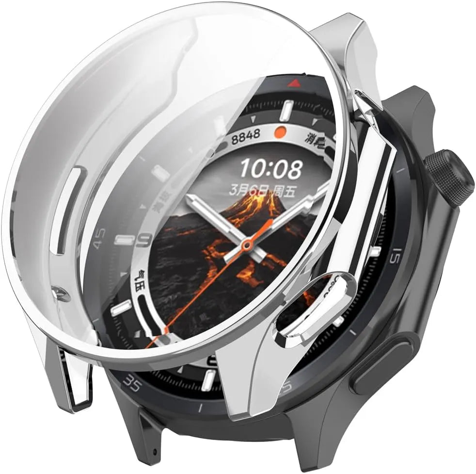 Coque TPU OnePlus Watch 3 (argent)