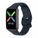 Bracelet silicone Oppo Watch Free (bleu foncé)