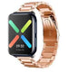 Bracelet acier Oppo Watch (or rose) 