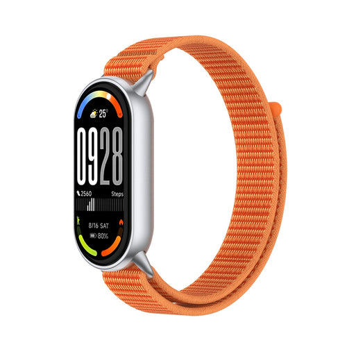 Bracelet nylon moderne Xiaomi Smart Band 9 (orange)