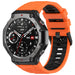 Bracelet silicone sport Amazfit T-Rex 3 (orange/noir)