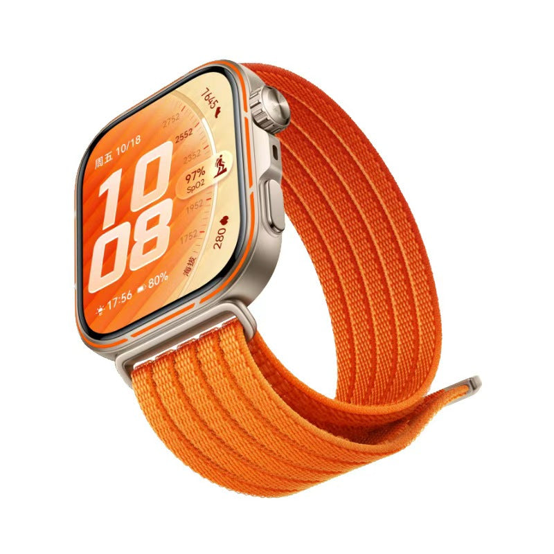 Bracelet nylon ultra fine Huawei Watch Fit 5 Pro (orange)