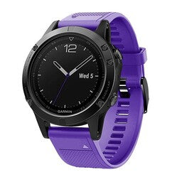 Bracelet silicone Garmin Instinct E - 45mm (violet)