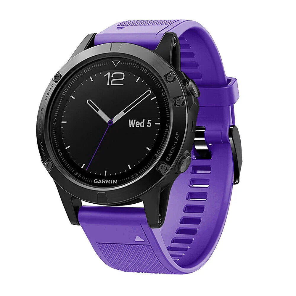 Garmin Forerunner 970 Silicone Strap (Purple)