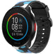 Bracelet camouflage Polar Pacer (bleu)