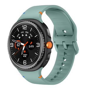 Bracelet silicone Samsung Galaxy Watch 8 Classic (vert sapin)