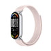 Bracelet nylon moderne Xiaomi Smart Band 8 (rose clair)