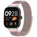 Bracelet nylon Xiaomi Smart Band 8 Pro (rose)