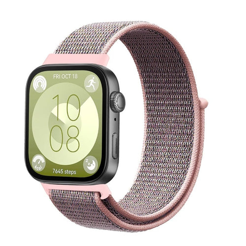 Bracelet nylon Huawei Watch Fit 5 (rose sable)