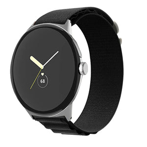 Google Pixel Watch 5 - 45mm Alpine Nylon Strap (Black)