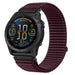 Bracelet nylon ondulé Garmin Instinct E - 40mm (prune)