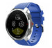 Bracelet silicone twill Polar Grit X (bleu)