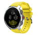 Bracelet silicone twill Polar Grit X (jaune)