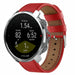 Bracelet cuir Polar Grit X (rouge)