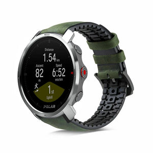 polar-grit-x-leren-siliconen-bandje-groen