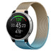 Bracelet Milanais Polar Grit X (bleu/or)