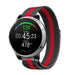 Bracelet Milanais Polar Grit X (noir/rouge)