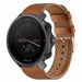 Bracelet cuir Polar Grit X Pro (serré marron)
