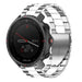 Bracelet acier Polar Grit X Pro (argent/blanc)