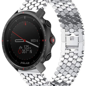 polar-grit-x-pro-stalen-vis-band-zilver