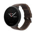 Bracelet cuir Polar Ignite 2 (marron foncé)