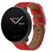 Bracelet cuir Polar Ignite 2 (rouge)