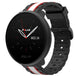 Bracelet sport spécial Polar Ignite 2 (noir/blanc)