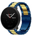 Bracelet acier Polar Ignite 2 (bleu/or)