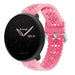 Bracelet silicone à motifs Polar Ignite 2 (rose vif)