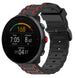 Bracelet à boucle sport Polar Ignite (noir/rouge)
