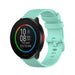 Bracelet silicone luxe Polar Pacer (aqua)