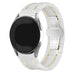 Bracelet acier céramique Polar Pacer (blanc/or)