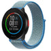 Bracelet nylon Polar Pacer (bleu)