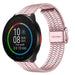Bracelet acier inoxydable Polar Pacer (rose)