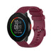 Bracelet silicone luxe Polar Pacer (rouge foncé)