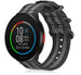 Bracelet nylon boucle Polar Pacer (noir/gris)