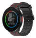 Bracelet sport à boucle Polar Pacer (noir/rouge)