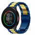 Bracelet acier Polar Pacer (bleu/or)
