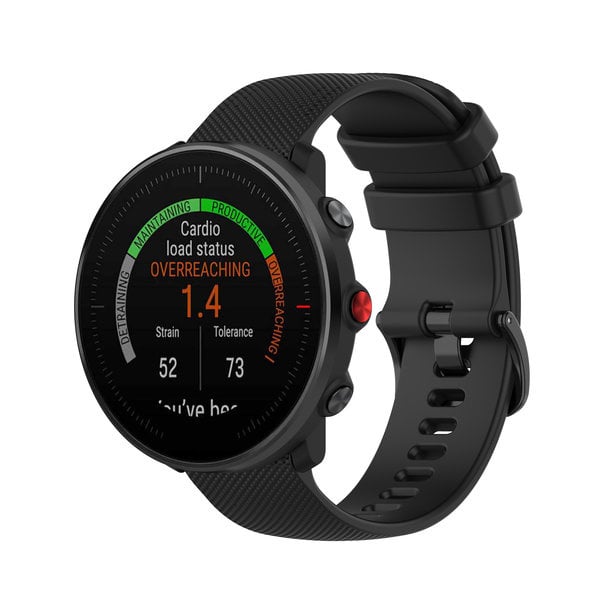 Polar Vantage M3 Premium Silicone Strap (Black)