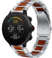 Bracelet bois/acier Polar Vantage M (argent)