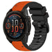 Bracelet hybride nylon Garmin Instinct E - 45mm (orange)